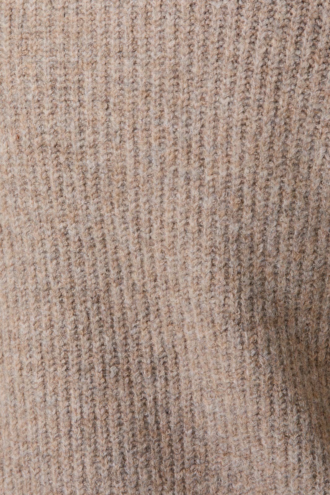 BUTTON DOWN LONG SLEEVE SWEATER JACKET: OATMEAL