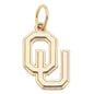 Oklahoma Sooners Shiny Gold Logo Charm